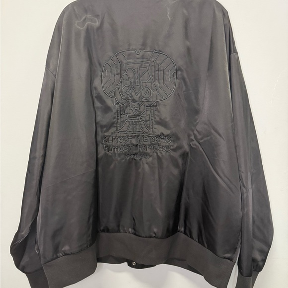 Adidas Shmoofoil Bomber Jacket‎ Satin Mens Size XL Mark Gonzales Skateboarding - Picture 7 of 8